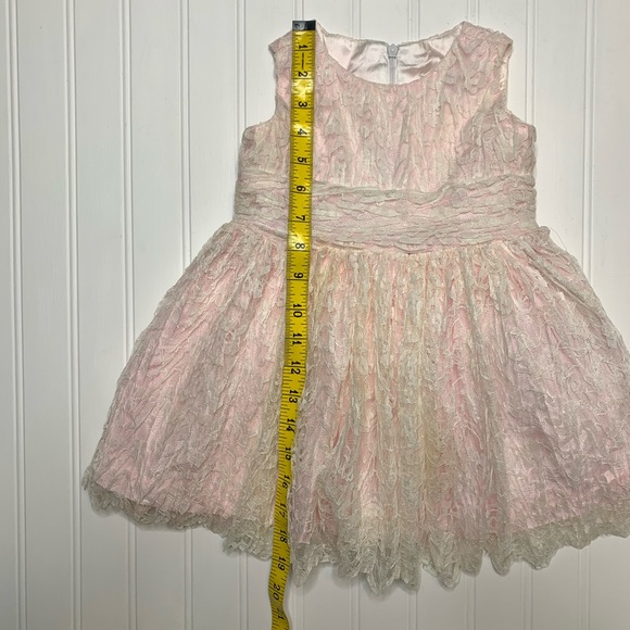 Helena Girls 18 Month Pink & Ivory Dress - Picture 13 of 13